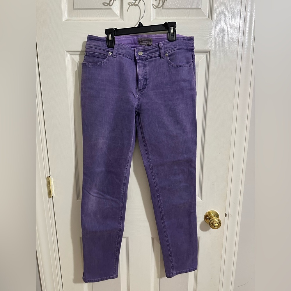 The Purple Showstopping Skinny - So Slimming by Chicos - Pant!